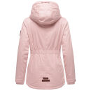 Marikoo Bikoo Damen Teddyfell gefüttert Winterjacke B802 Rosa Größe XL - Gr. 42
