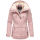 Marikoo Bikoo Damen Teddyfell gefüttert Winterjacke B802 Rosa Größe XXL - Gr. 44