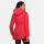Marikoo Bikoo Damen Teddyfell gefüttert Winterjacke B802 Rot Größe S - Gr. 36
