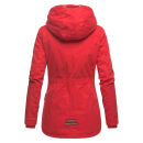 Marikoo Bikoo Damen Teddyfell gefüttert Winterjacke B802 Rot Größe L - Gr. 40