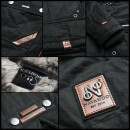 Navahoo Honigfee warme Damen Winter Jacke mit Kapuze und Kunstfell B805 Navy Größe S - Gr. 36