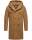 Marikoo Irukoo Herren Designer Winter Mantel lang mit Kapuze sehr warm B806 Camel Größe L - Gr. L