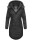 Marikoo Kamil warme Damen Winter Jacke lang mit Kapuze B807 Schwarz Größe XS - Gr. 34