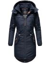 Marikoo Kamil warme Damen Winter Jacke lang mit Kapuze...