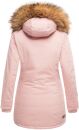 Marikoo Karmaa-Princess Damen Wintejacke mit Fellkragen B808 Rosa Größe XS - Gr. 34