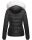 Navahoo Khingaas Damen Winter Steppjacke mit Kapuze B810 Schwarz Größe XL - Gr. 42