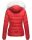 Navahoo Khingaas Damen Winter Steppjacke mit Kapuze B810 Rot Größe XS - Gr. 34