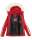 Navahoo Khingaas Damen Winter Steppjacke mit Kapuze B810 Rot Größe XS - Gr. 34