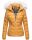 Navahoo Khingaas Damen Winter Steppjacke mit Kapuze B810 Gelb Größe XS - Gr. 34
