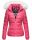 Navahoo Khingaas Damen Winter Steppjacke mit Kapuze B810 Pink Größe M - Gr. 38