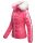 Navahoo Khingaas Damen Winter Steppjacke mit Kapuze B810 Pink Größe M - Gr. 38
