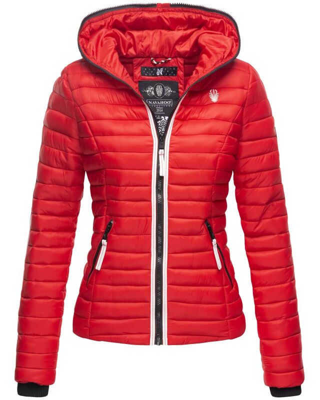 Navahoo Kimuk Princess leichte Damen Steppjacke B811 Rot Größe XS - Gr. 34