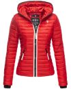 Navahoo Kimuk Princess leichte Damen Steppjacke B811 Rot Größe XS - Gr. 34
