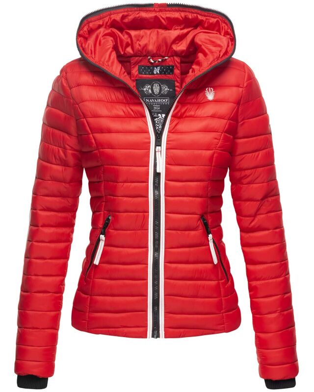 Navahoo Kimuk Princess leichte Damen Steppjacke B811 Rot Größe S - Gr. 36