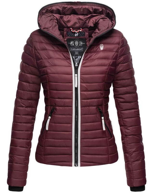 Navahoo Kimuk Princess leichte Damen Steppjacke B811 Weinrot Größe XS - Gr. 34