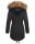 Marikoo La Viva Princess Damen Winterjacke mit Kapuze B813 Schwarz Größe S - Gr. 36