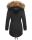 Marikoo La Viva Princess Damen Winterjacke mit Kapuze B813 Schwarz Größe M - Gr. 38