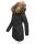 Marikoo La Viva Princess Damen Winterjacke mit Kapuze B813 Schwarz Größe XXL - Gr. 44