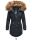 Marikoo La Viva Princess Damen Winterjacke mit Kapuze B813 Navy Größe S - Gr. 36