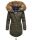 Marikoo La Viva Princess Damen Winterjacke mit Kapuze B813 Olive Größe S - Gr. 36