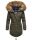 Marikoo La Viva Princess Damen Winterjacke mit Kapuze B813 Olive Größe S - Gr. 36