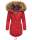 Marikoo La Viva Princess Damen Winterjacke mit Kapuze B813 Rot Größe XL - Gr. 42