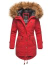 Marikoo La Viva Princess Damen Winterjacke mit Kapuze...