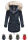 Navahoo Lady Like warme Damen Winterjacke mit Kapuze und Kunstfell B814