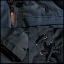 Navahoo Lady Like warme Damen Winterjacke mit Kapuze und Kunstfell B814 Schwarz Größe M - Gr. 38
