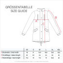 Navahoo Lady Like warme Damen Winterjacke mit Kapuze und Kunstfell B814 Anthrazit Größe L - Gr. 40