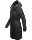 Navahoo Letiziaa warme Damen Winter Jacke lang B815 Schwarz Größe S - Gr. 36
