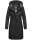Navahoo Letiziaa warme Damen Winter Jacke lang B815 Schwarz Größe S - Gr. 36