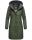 Navahoo Letiziaa warme Damen Winter Jacke lang B815 Olive Größe M - Gr. 38