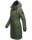 Navahoo Letiziaa warme Damen Winter Jacke lang B815 Olive Größe M - Gr. 38