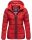 Marikoo Liebeswolke Damen Steppjacke Winterjacke mit Kapuze B816 Rot-Gr.XS