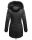 Navahoo Luluna Princess warme Damen Winter Jacke mit Kunstfell B818 Schwarz-Gr.XS