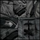 Navahoo Luluna Princess warme Damen Winter Jacke mit Kunstfell B818 Schwarz-Gr.S