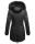 Navahoo Luluna Princess warme Damen Winter Jacke mit Kunstfell B818 Schwarz-Gr.S