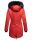 Navahoo Luluna Princess warme Damen Winter Jacke mit Kunstfell B818 Rot-Gr.XS