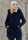 Marikoo Maikoo Damen Mantel mit Kapuze Trenchcoat Jacke B819