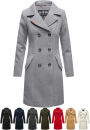 Marikoo Nanakoo Damen Mantel Trenchcoat Wintermantel Übergangs Jacke B820