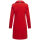 Marikoo Nanakoo Damen Mantel Trenchcoat Wintermantel Übergangs Jacke B820 Rot-Gr.XS