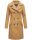 Marikoo Nanakoo Damen Mantel Trenchcoat Wintermantel Übergangs Jacke B820 Camel-Gr.XL