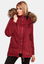 Marikoo Sanakoo Damen Winterjacke Parka mit Kapuze B825