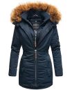 Marikoo Sanakoo Damen Winterjacke Parka mit Kapuze B825...