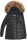 Navahoo Schneeengel-Princess Damen Parka Winter Jacke mit Kapuze B826 Schwarz-Gr.XL