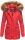 Navahoo Schneeengel-Princess Damen Parka Winter Jacke mit Kapuze B826 Rot-Gr.XS