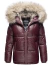 Navahoo Tikunaa Damen Winterjacke mit Kunstfellkragen...
