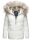 Navahoo Tikunaa Damen Winterjacke mit Kunstfellkragen B828 Weiß-Gr.M