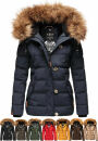 Navahoo Zoja Damen Winter Stepp Jacke Teddyfell...